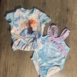 Bundle of bathing suits for a 3 year old- 3T-4T-5T